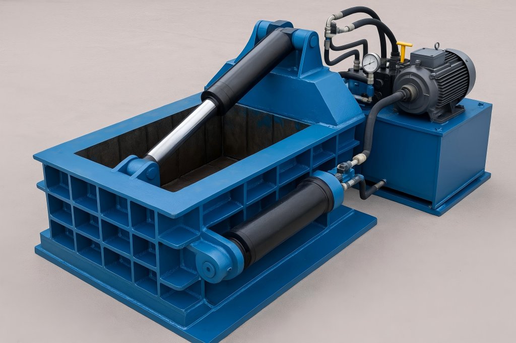 Hydraulic Metal Baler