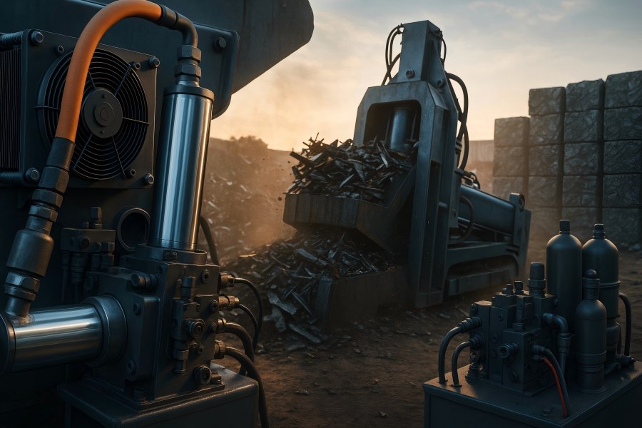Hydraulic Power in High-performance Metal Balers
