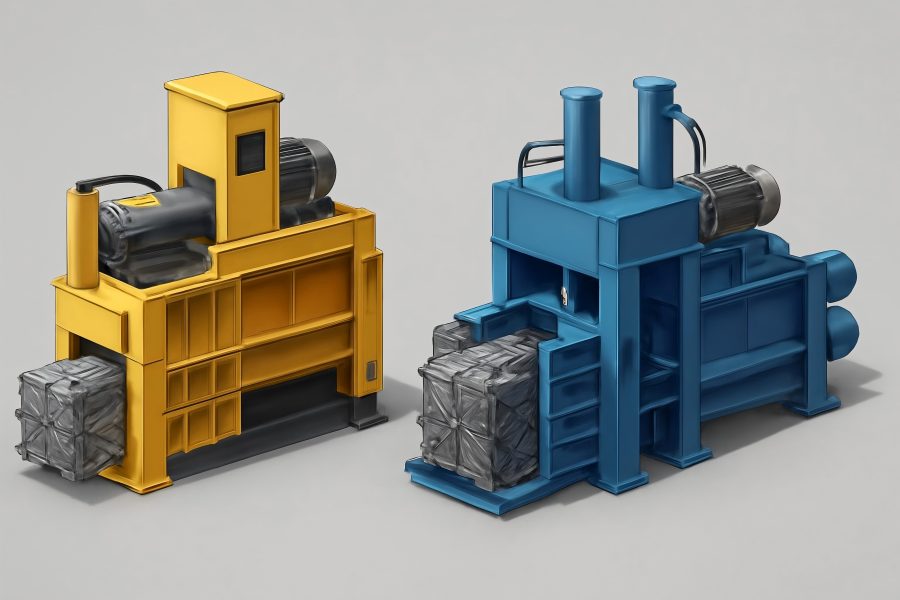 Single-Plunger Metal Baler vs. Dual-Plunger Metal Baler